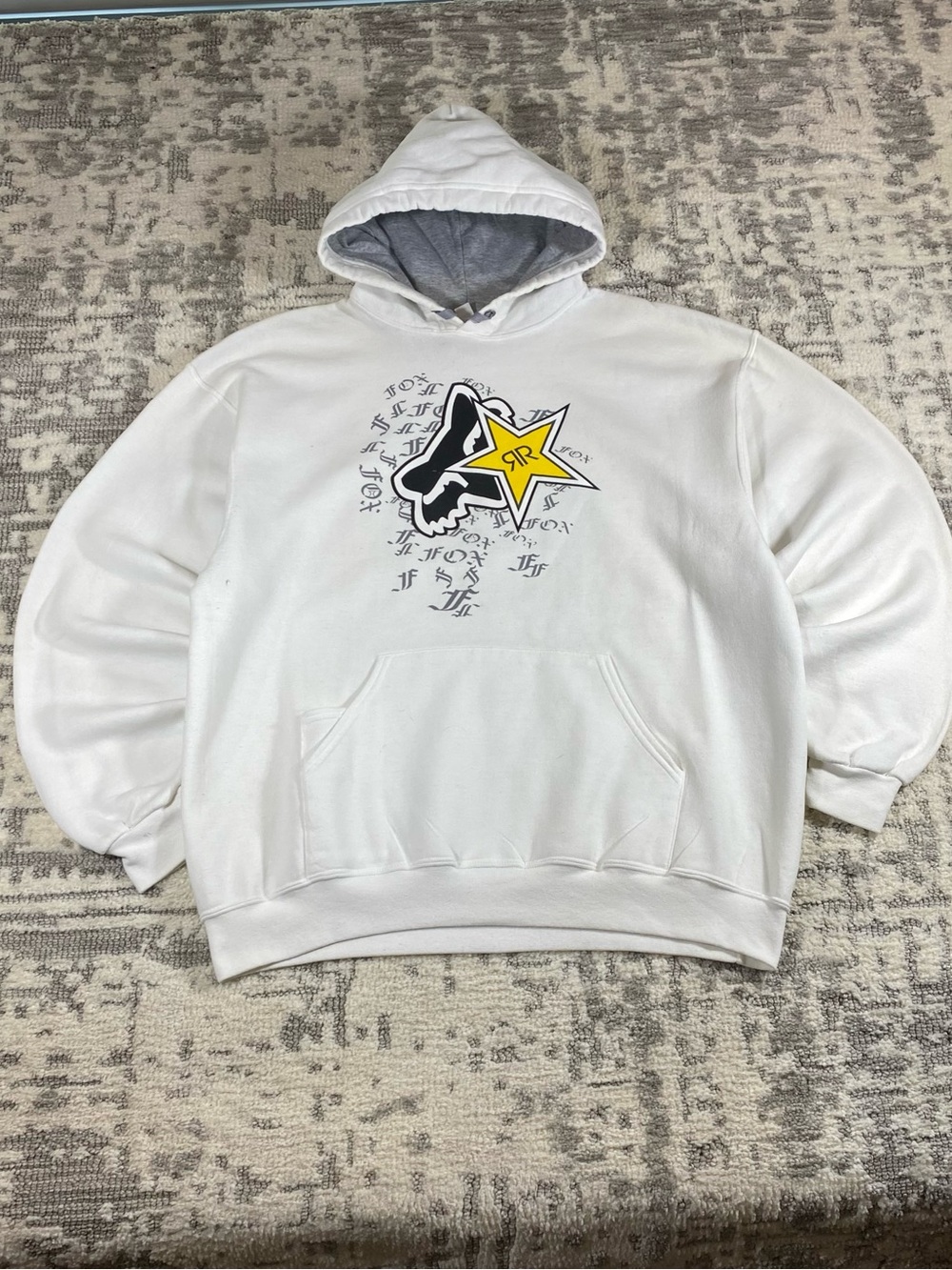 Y2k Fox Racing Rockstar Hoodie